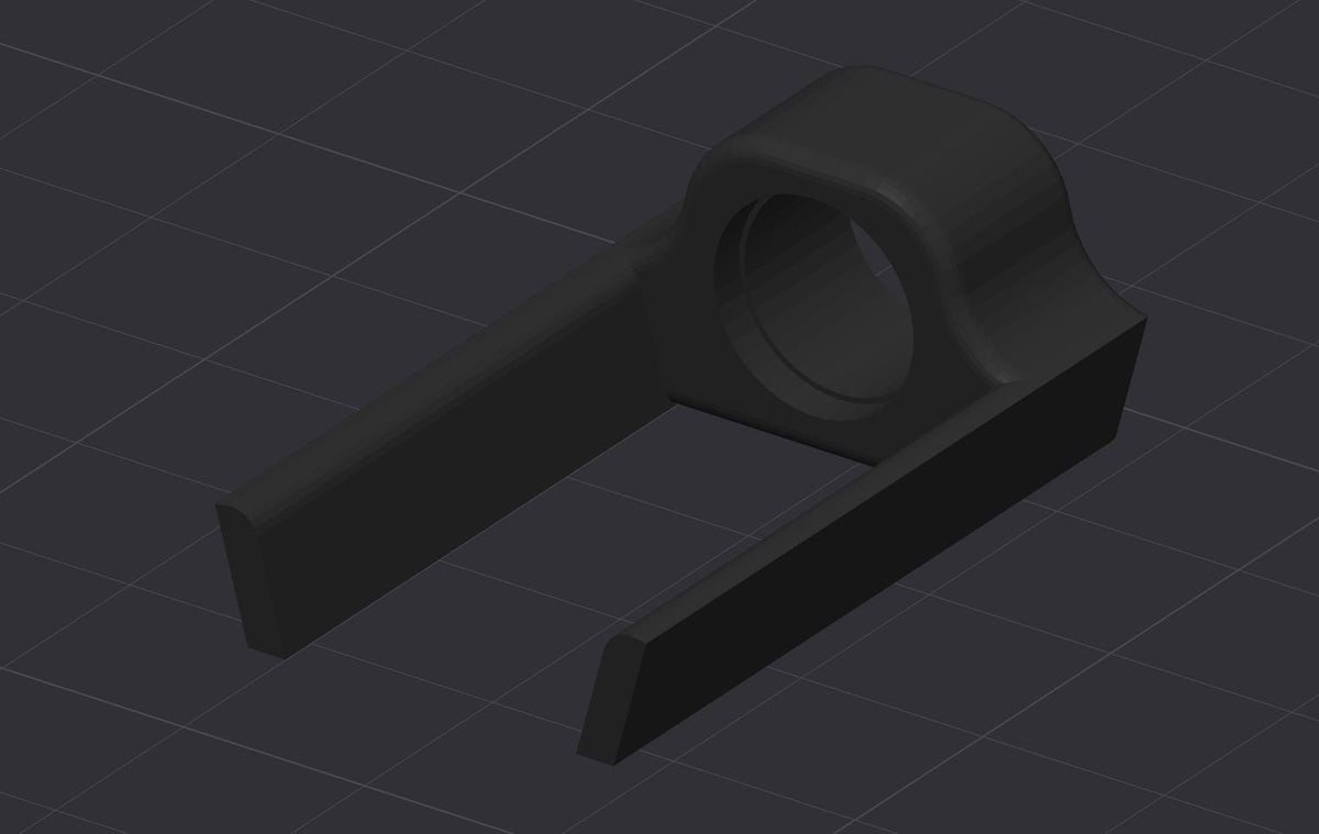 ARC-170 Flight Stand STL File | Modular Display Stand for Micro Galaxy Squadron | Cosmic Swap Flight Stands Digital Download