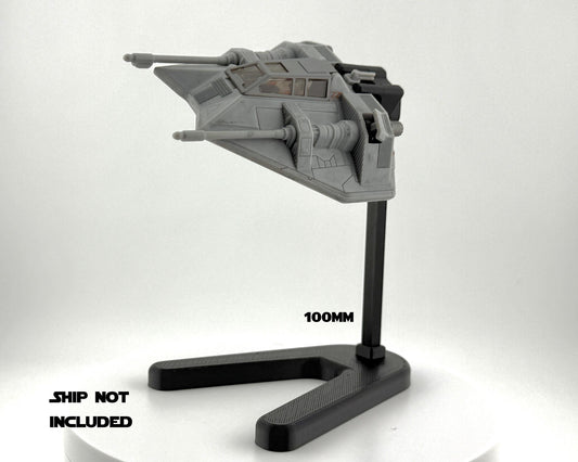 Snowspeeder Flight Stand STL File | Modular Display Stand for Micro Galaxy Squadron | Cosmic Swap Flight Stands Digital Download