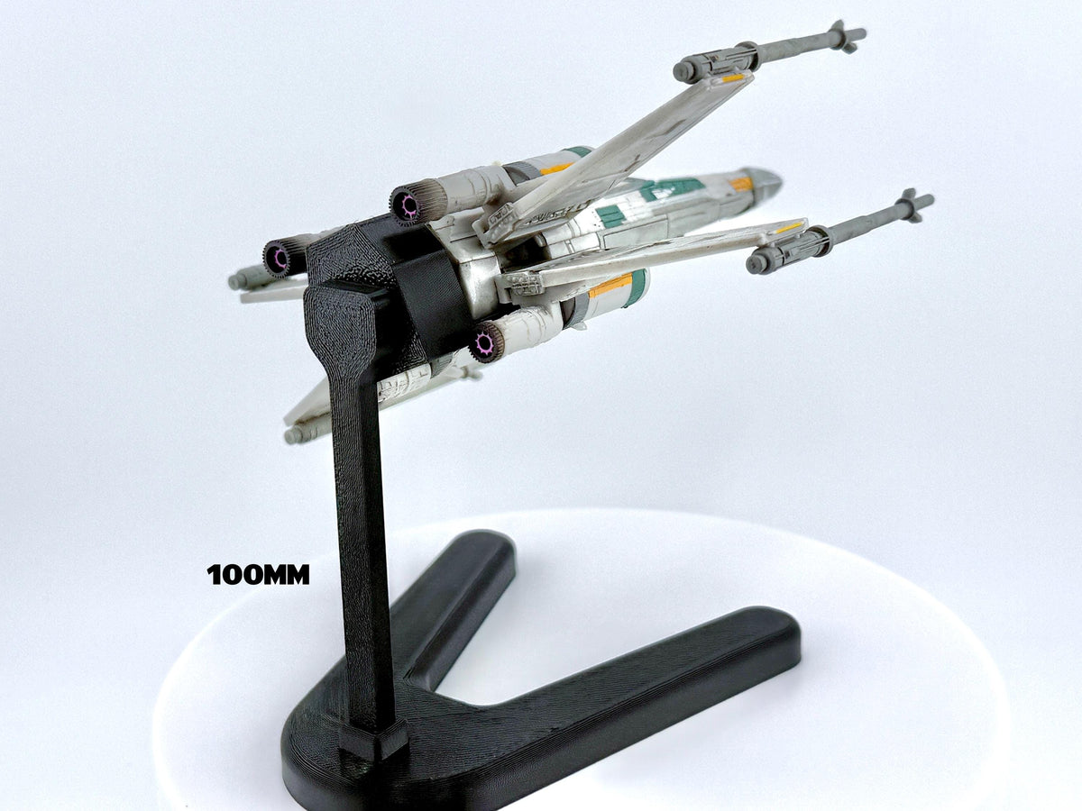 X-Wing Flight Stand – Cosmic Swap Modular Display System for Micro Galaxy Squadron | Rotating / Adjustable / Dynamic Packs