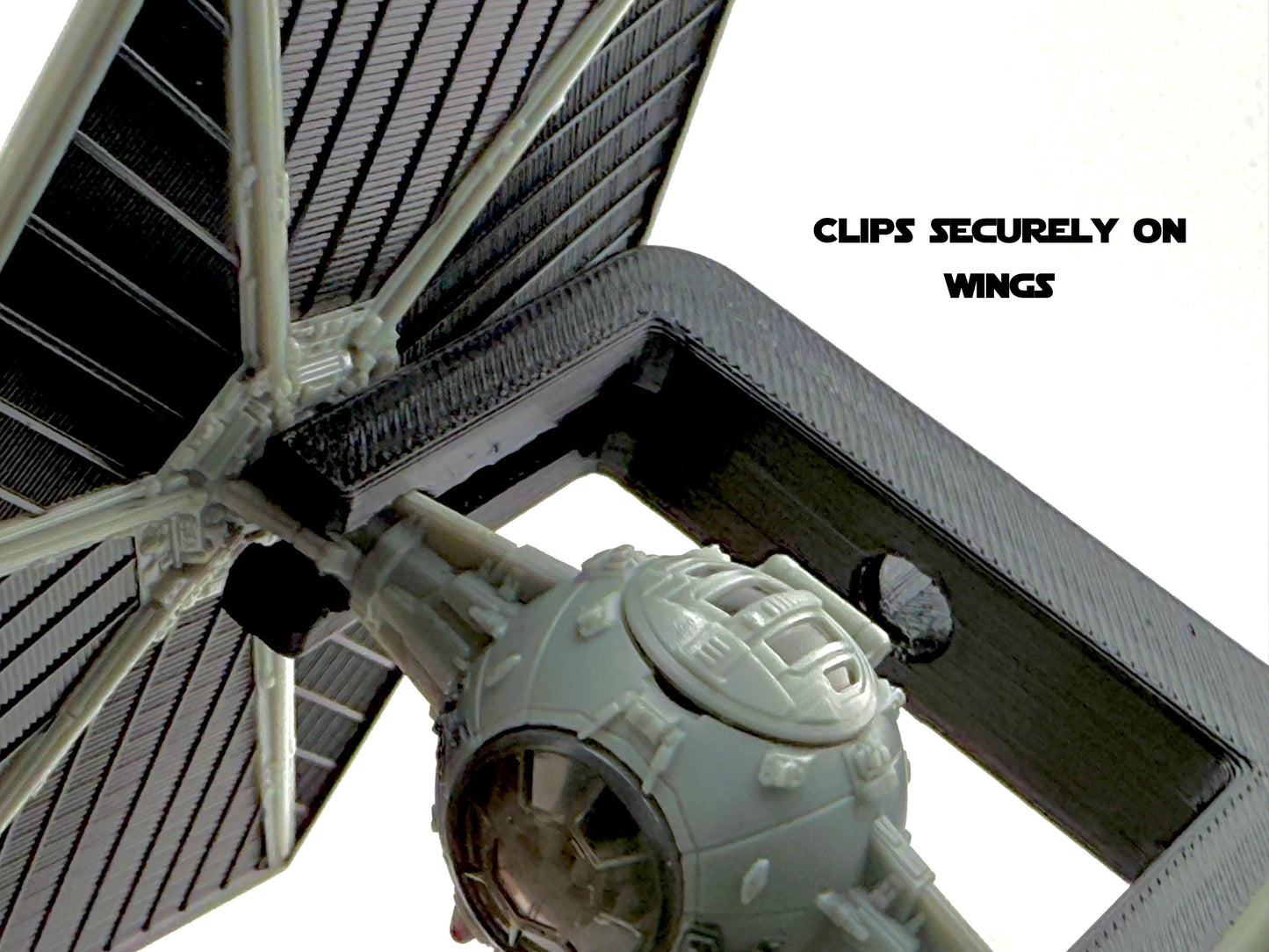 TIE Fighter Flight Stand – Cosmic Swap Modular Display System for Micro Galaxy Squadron | Fixed-Height, Multi-Height, and Dynamic Packs