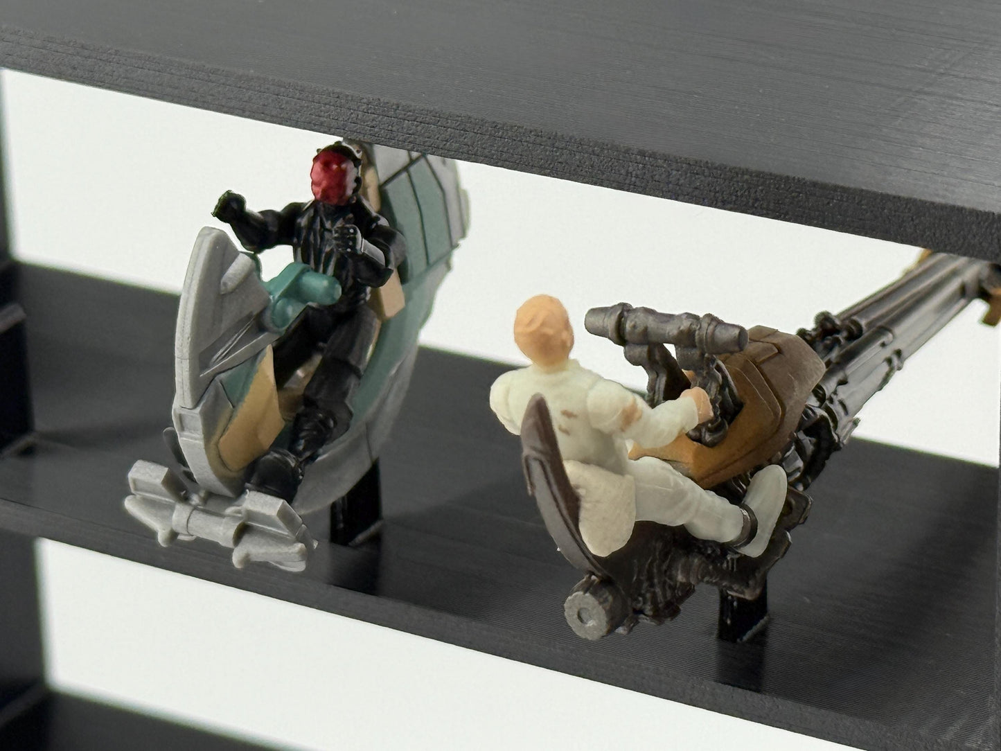 Cosmic Swap Scout Class Display Stand | Peg Display System for Micro Galaxy Squadron | Holds 18 Vehicles
