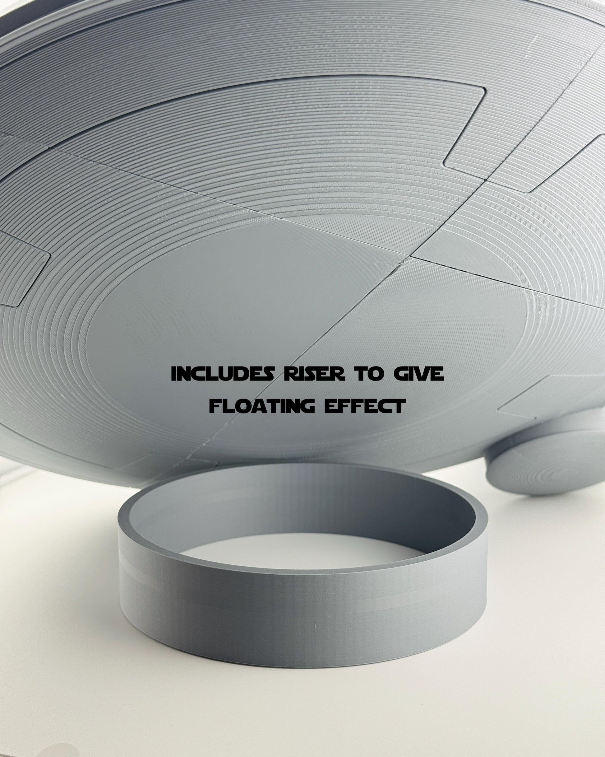 Senate Pod Diorama 1/12 Scale | Star Wars Black Series Display Stand 6 Inch Figure Diorama | Model Kit and Size Options | Landspeeder Luke