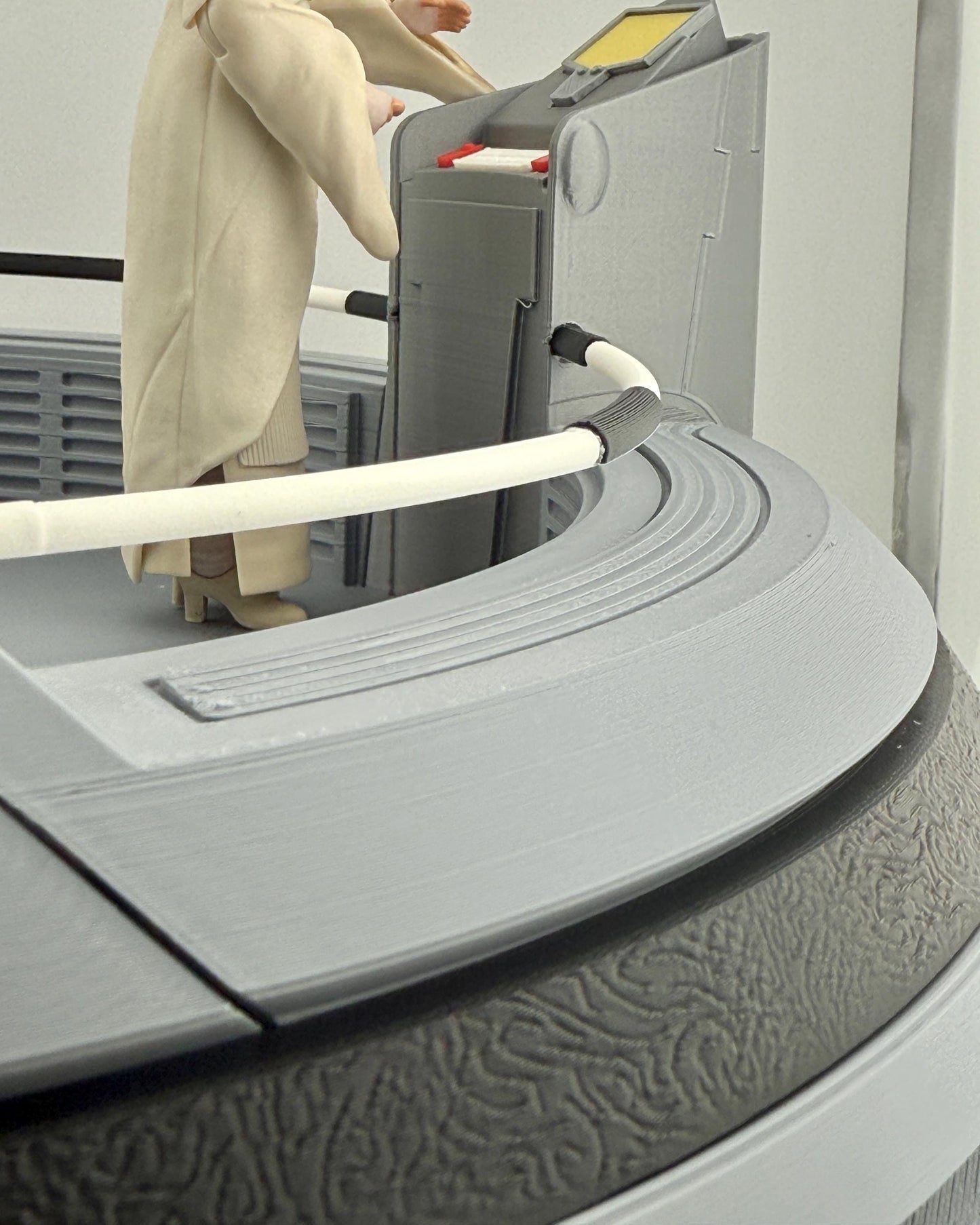 Senate Pod Diorama 1/12 Scale | Star Wars Black Series Display Stand 6 Inch Figure Diorama | Model Kit and Size Options | Landspeeder Luke