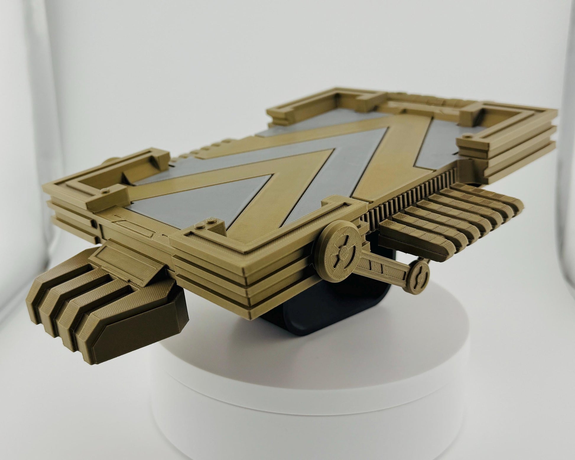 Mustafar Platform for Star Wars the Black Series | Duel on Mustafar Diorama 1/12 Scale | Black Series Display Stand | Landspeeder Luke