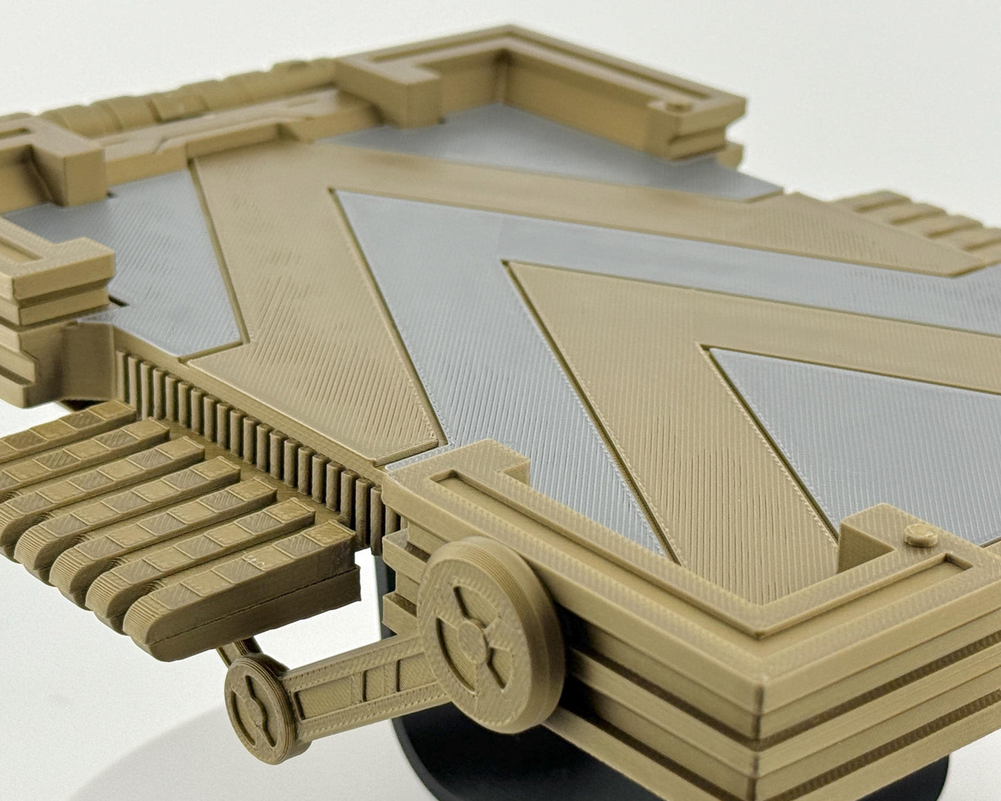 Mustafar Platform for Star Wars the Black Series | Duel on Mustafar Diorama 1/12 Scale | Black Series Display Stand | Landspeeder Luke