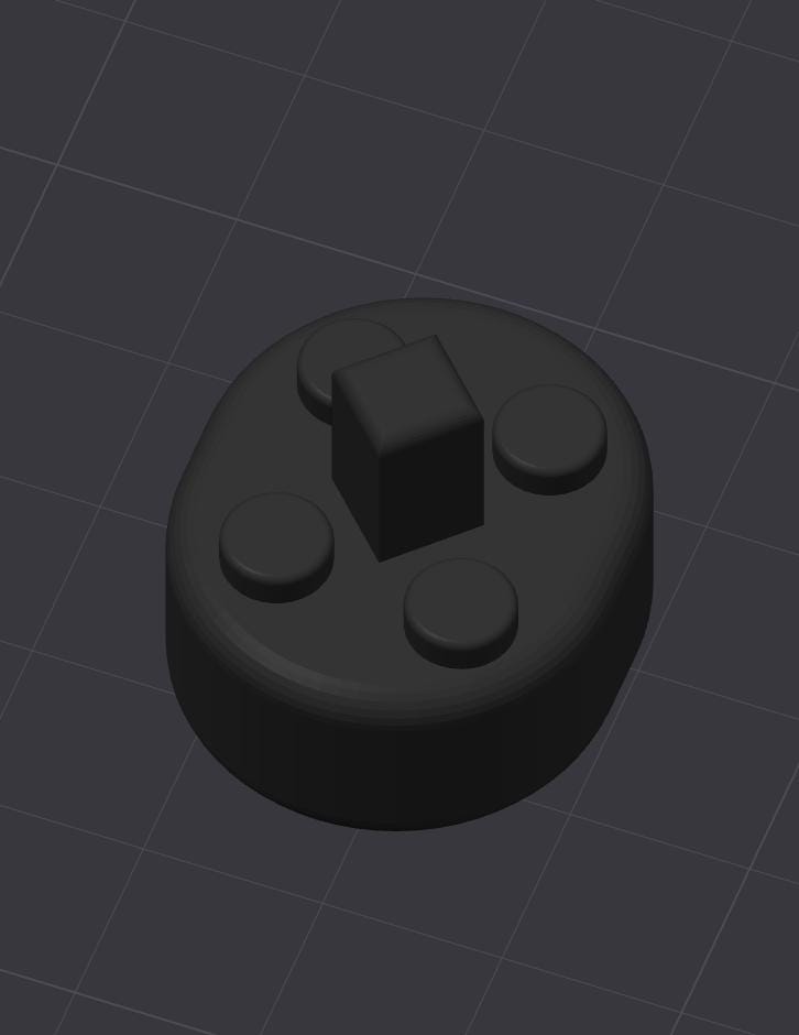 B-Wing Flight Stand STL File | Modular Display Stand for Micro Galaxy Squadron | Cosmic Swap Flight Stands Digital Download