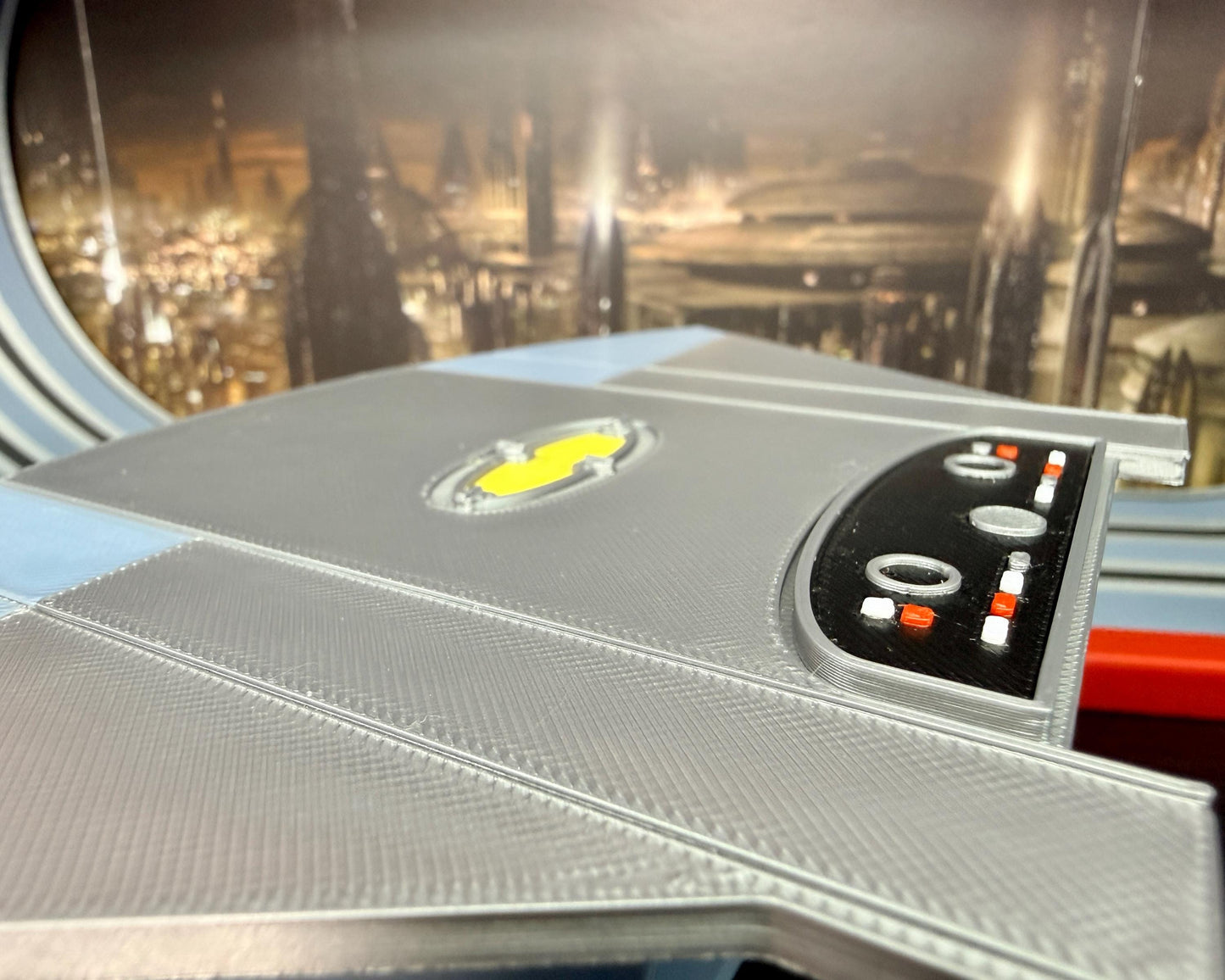 Palpatine's Office Diorama 1/12 Scale | Star Wars Black Series Display Stand for 6 Inch Figures | Choose Your Set | Landspeeder Luke