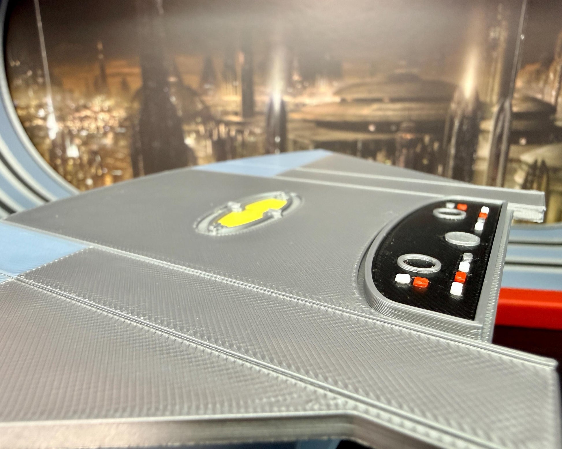 Palpatine's Office Diorama 1/12 Scale | Star Wars Black Series Display Stand for 6 Inch Figures | Choose Your Set | Landspeeder Luke