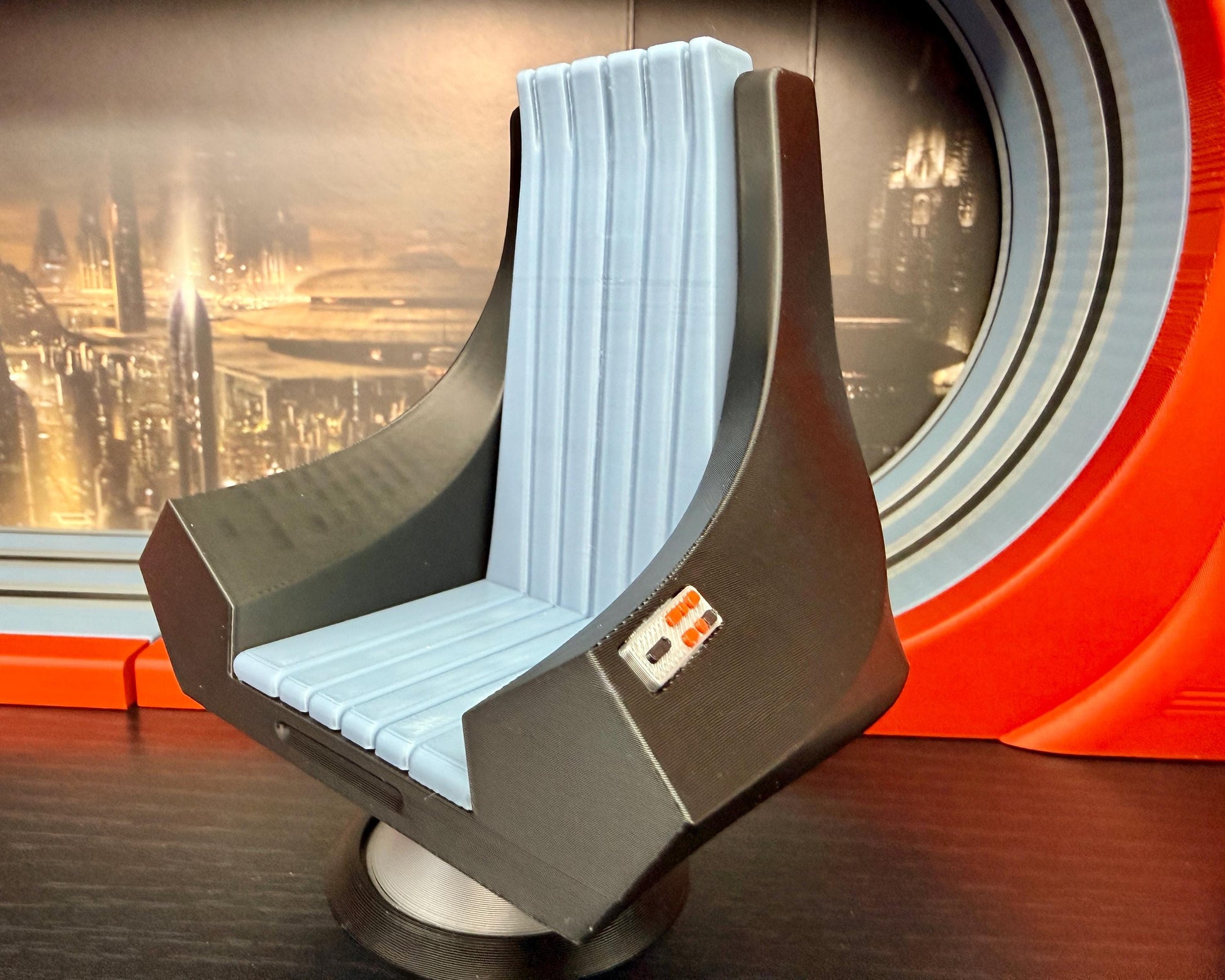 Palpatine's Office Diorama 1/12 Scale | Star Wars Black Series Display Stand for 6 Inch Figures | Choose Your Set | Landspeeder Luke