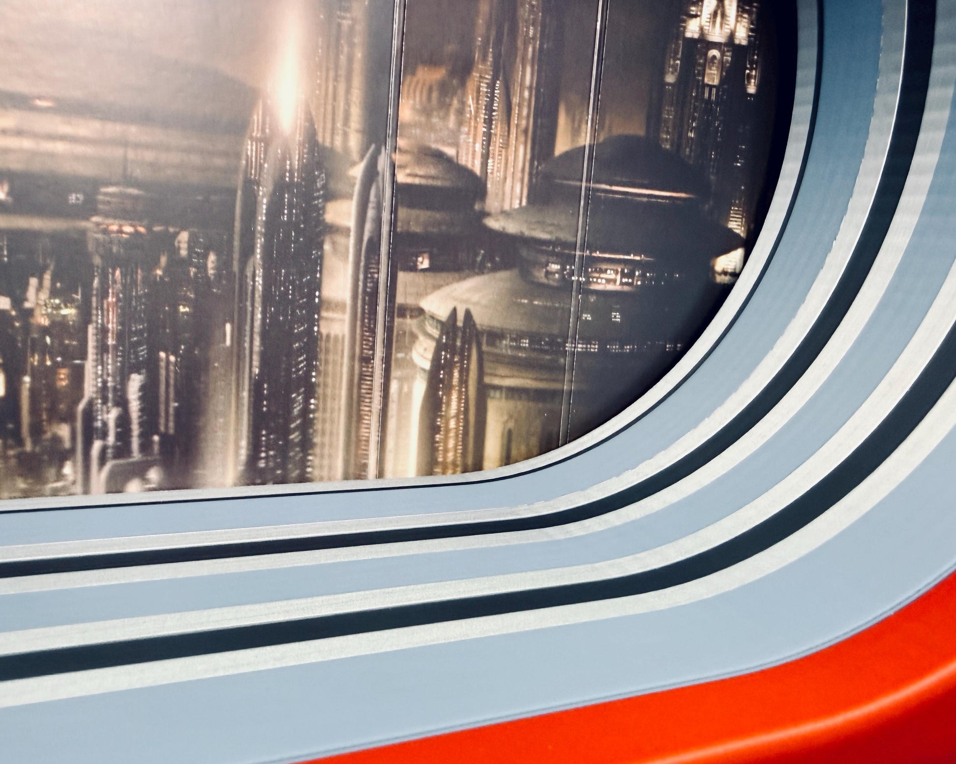 Palpatine's Office Diorama 1/12 Scale | Star Wars Black Series Display Stand for 6 Inch Figures | Choose Your Set | Landspeeder Luke