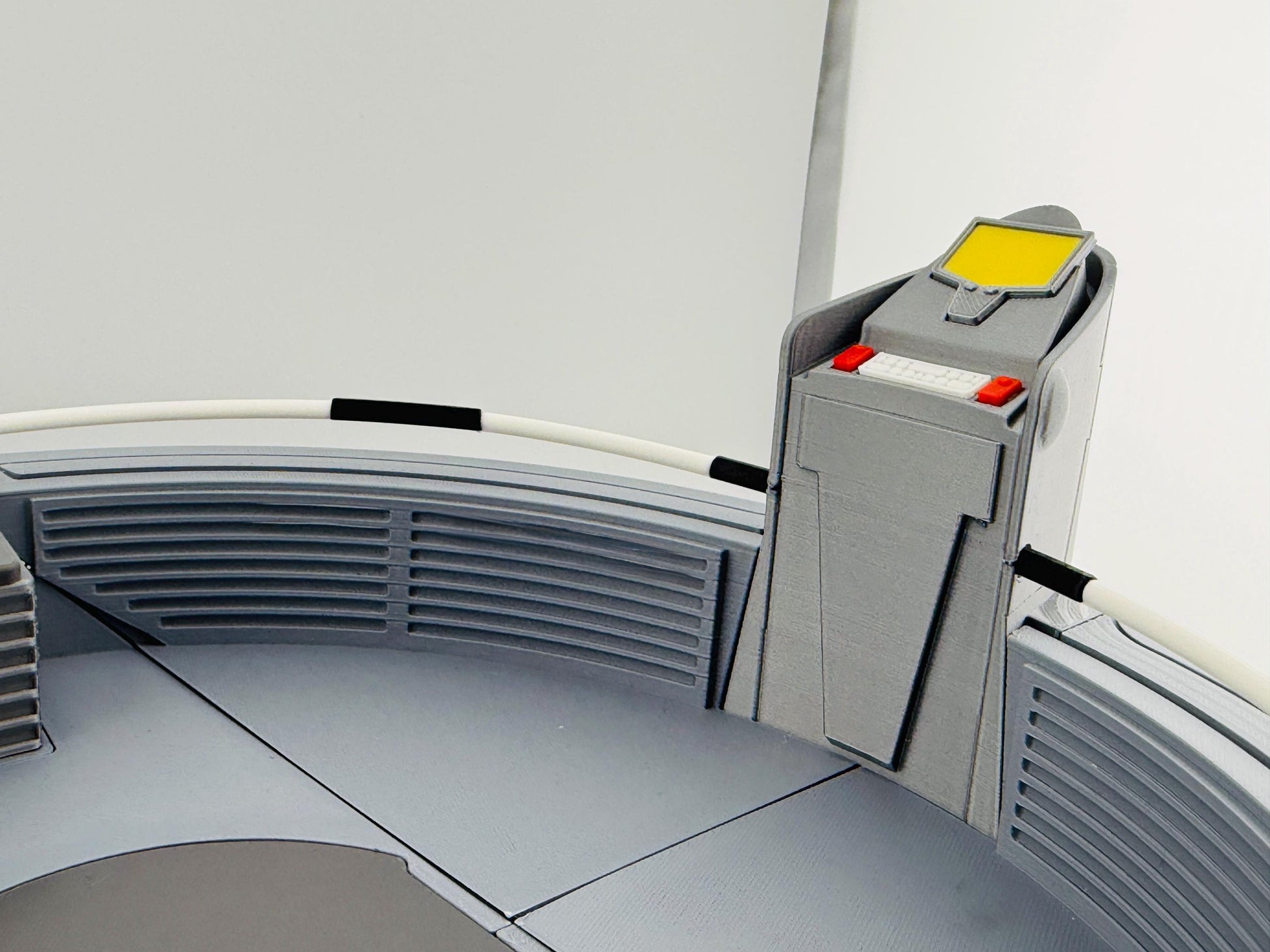 Senate Pod Diorama 1/12 Scale | Star Wars Black Series Display Stand 6 Inch Figure Diorama | Model Kit and Size Options | Landspeeder Luke