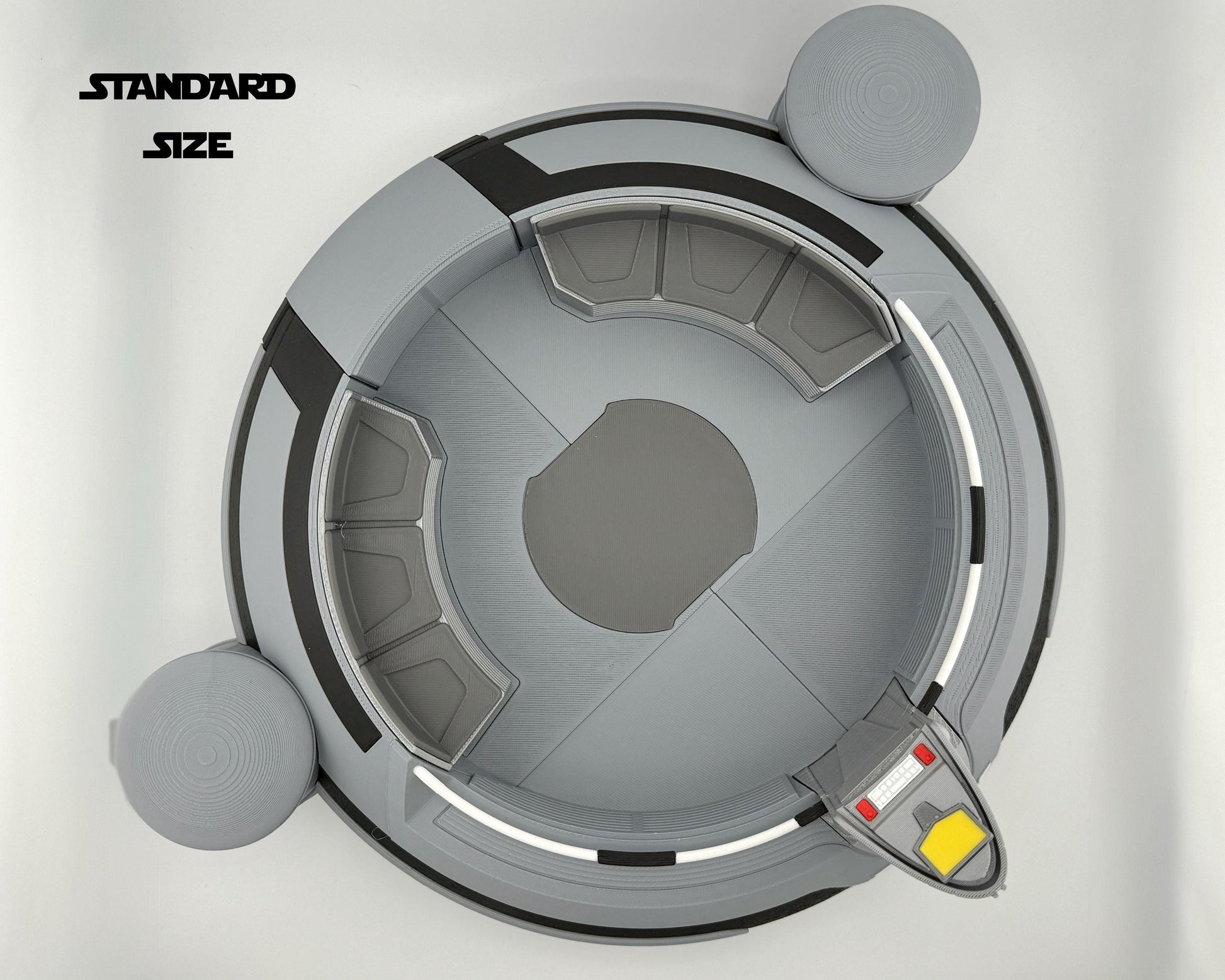 Senate Pod Diorama 1/12 Scale | Star Wars Black Series Display Stand 6 Inch Figure Diorama | Model Kit and Size Options | Landspeeder Luke