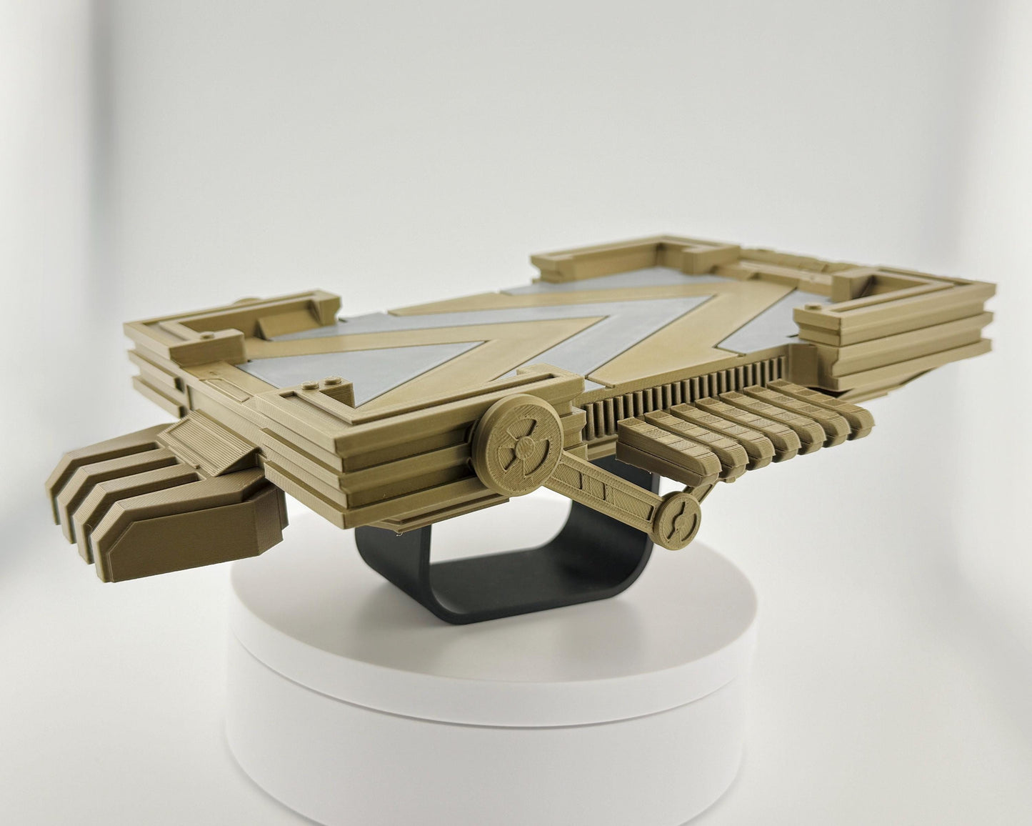 Mustafar Platform for Star Wars the Black Series | Duel on Mustafar Diorama 1/12 Scale | Black Series Display Stand | Landspeeder Luke