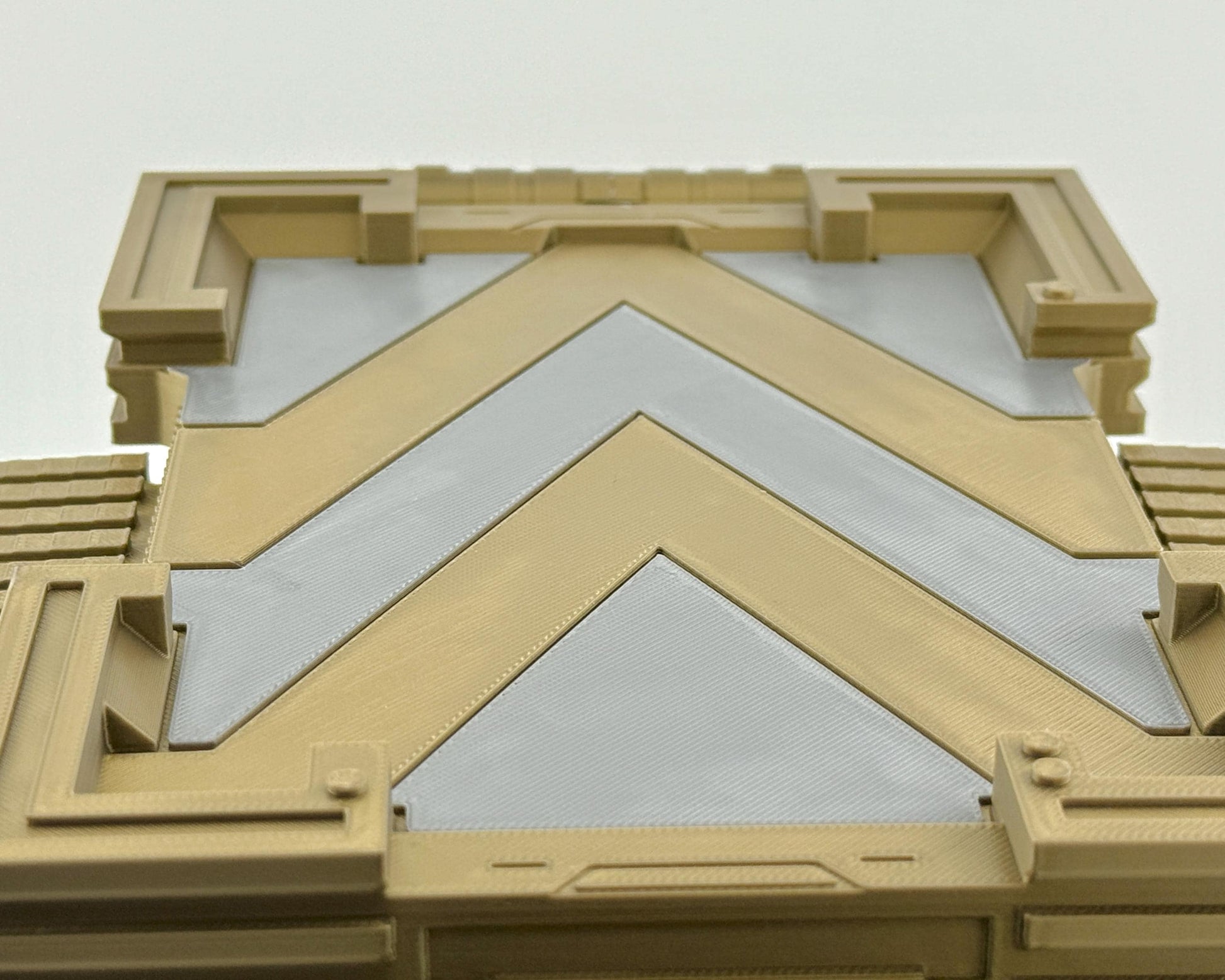 Mustafar Platform for Star Wars the Black Series | Duel on Mustafar Diorama 1/12 Scale | Black Series Display Stand | Landspeeder Luke