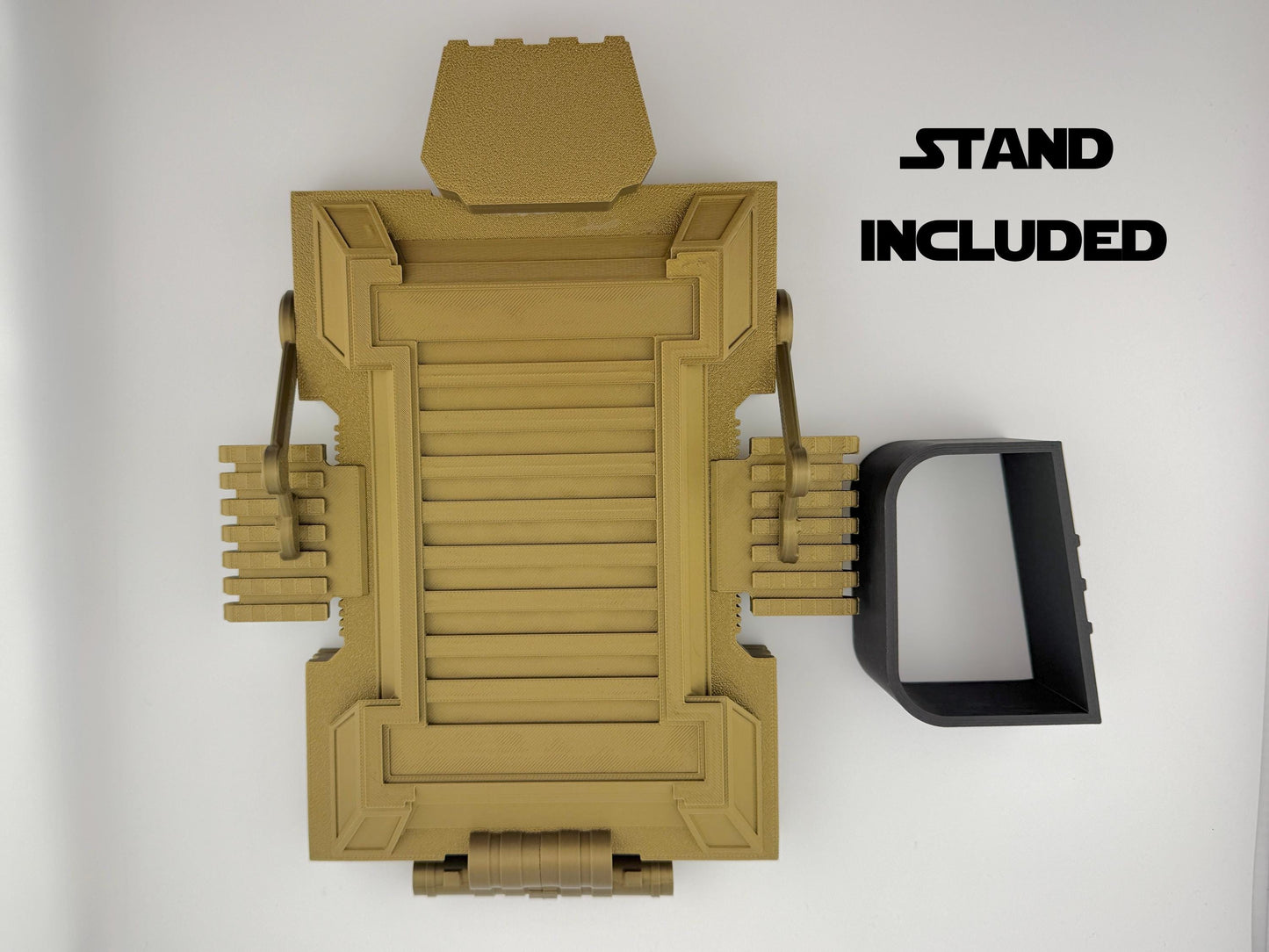 Mustafar Platform for Star Wars the Black Series | Duel on Mustafar Diorama 1/12 Scale | Black Series Display Stand | Landspeeder Luke