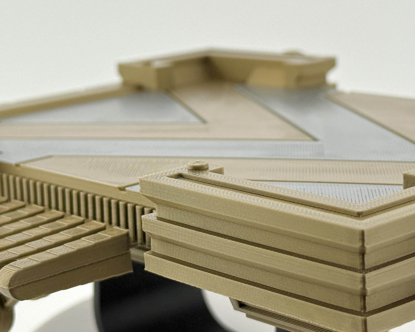 Mustafar Platform for Star Wars the Black Series | Duel on Mustafar Diorama 1/12 Scale | Black Series Display Stand | Landspeeder Luke