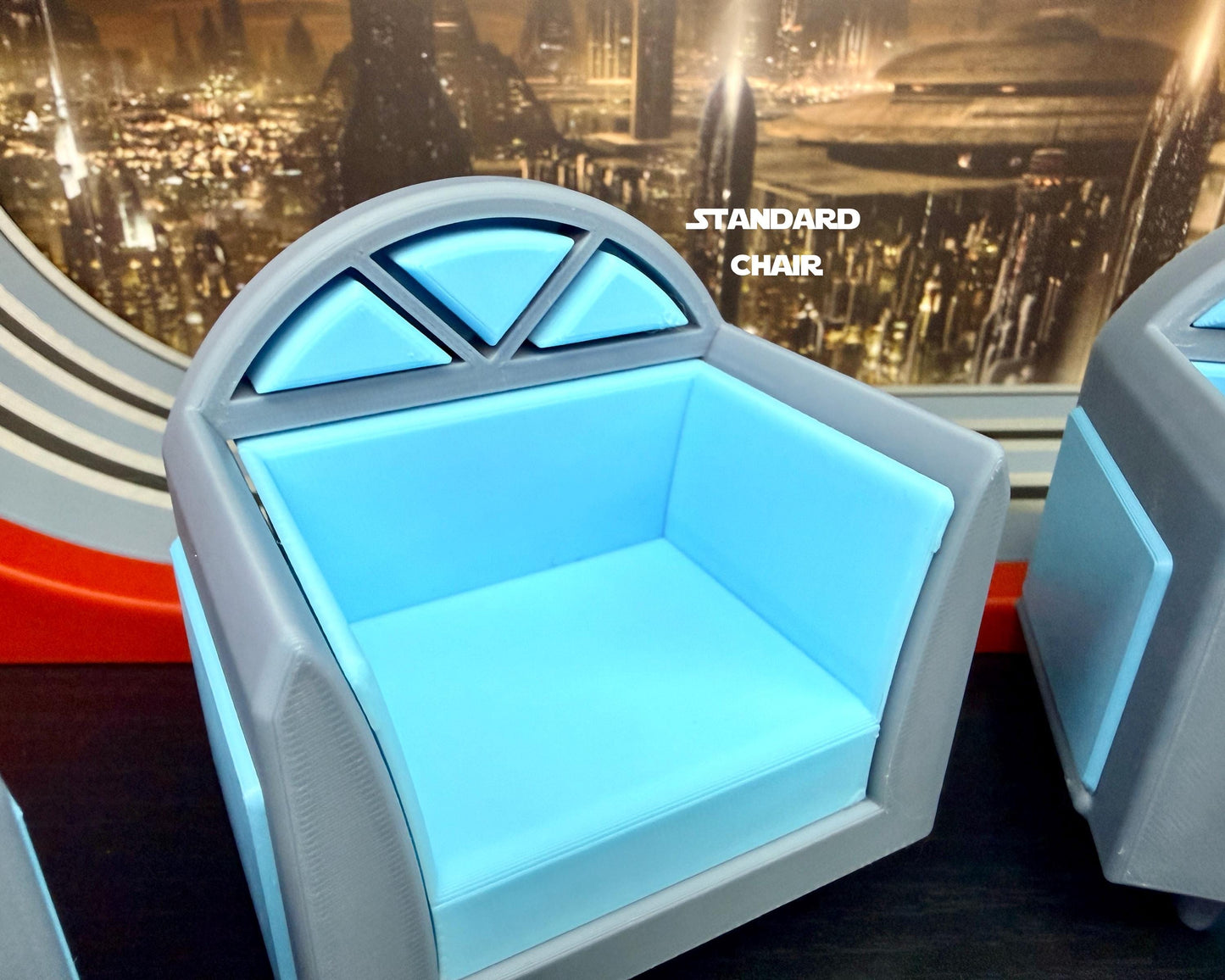 Palpatine's Office Diorama 1/12 Scale | Star Wars Black Series Display Stand for 6 Inch Figures | Choose Your Set | Landspeeder Luke