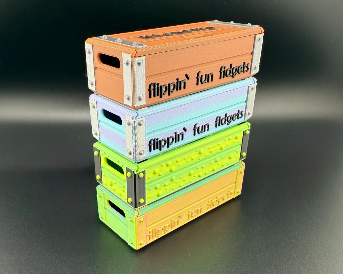 Kickflip Magnetic Skateboard Fidget | 3D Printed Fidget | Various Styles and Colors | Skateboard Desk Fidget
