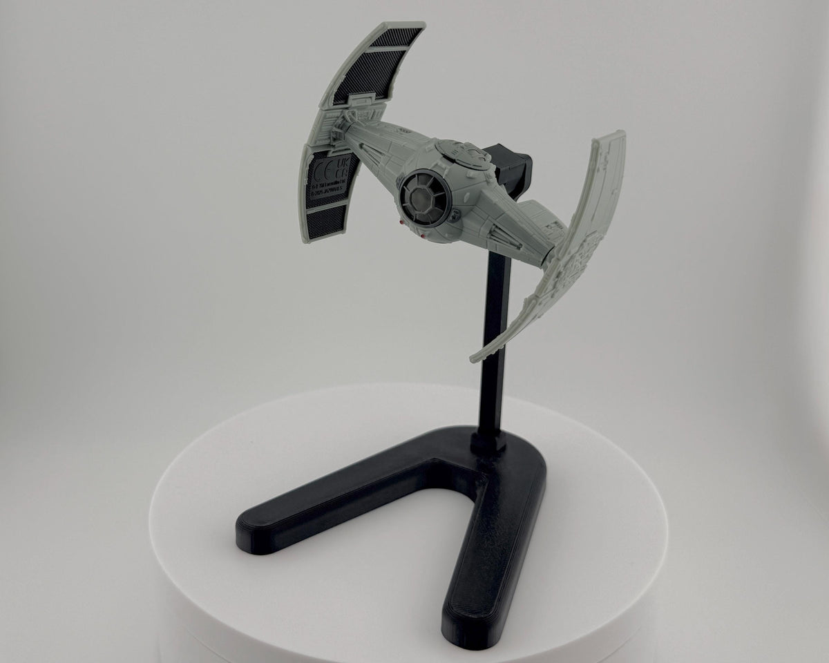 Tie Advanced Prototype Flight Stand for Micro Galaxy Squadron | Cosmic Swap Display Stand Packs