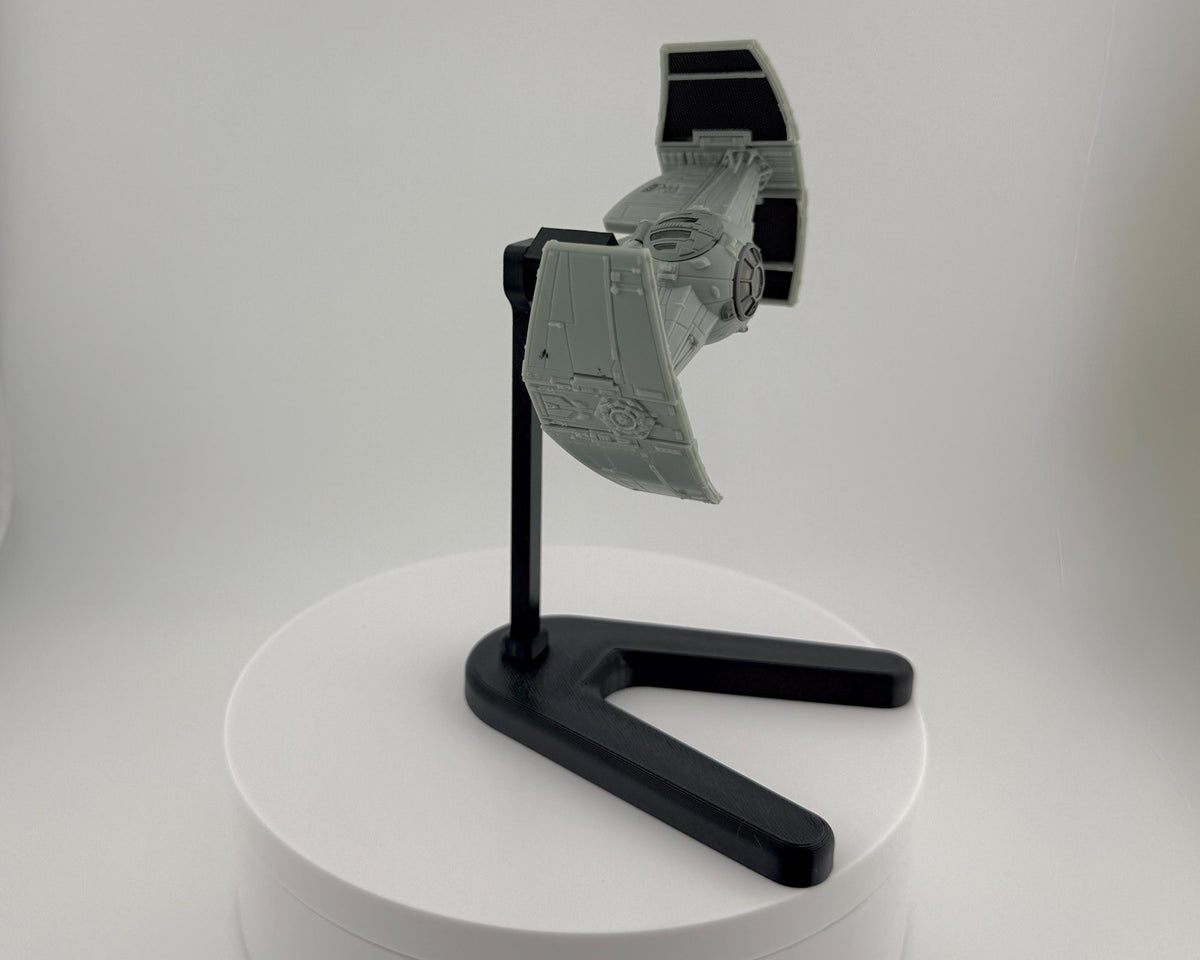 Tie Advanced Prototype Flight Stand for Micro Galaxy Squadron | Cosmic Swap Display Stand Packs