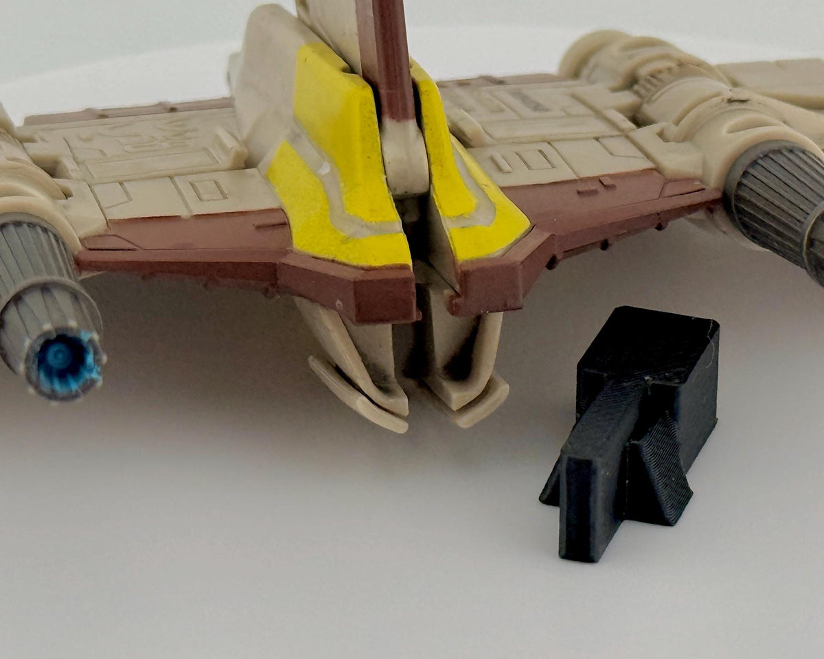 V-19 Torrent Starfighter Flight Stand for Micro Galaxy Squadron | Cosmic Swap Display Stand Packs