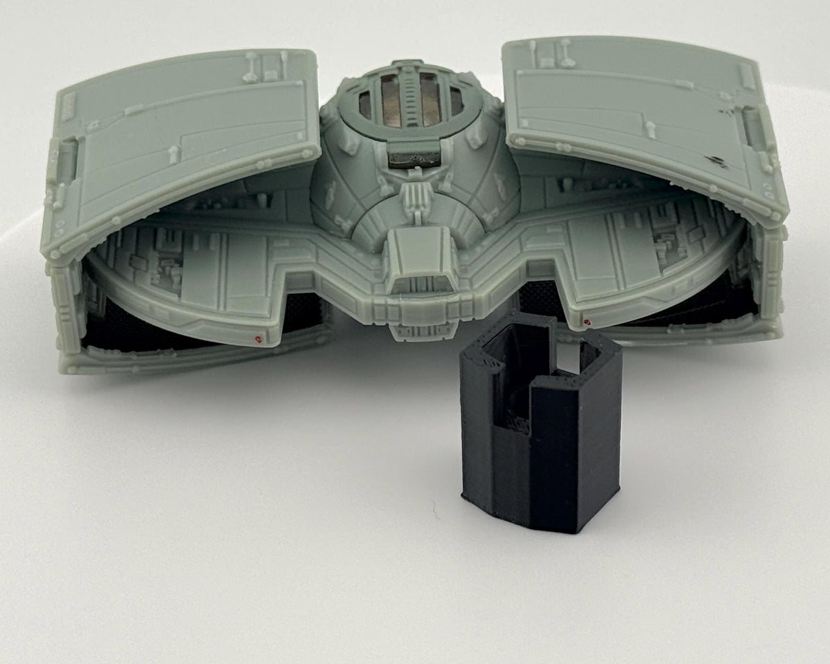 Tie Advanced Prototype Flight Stand for Micro Galaxy Squadron | Cosmic Swap Display Stand Packs
