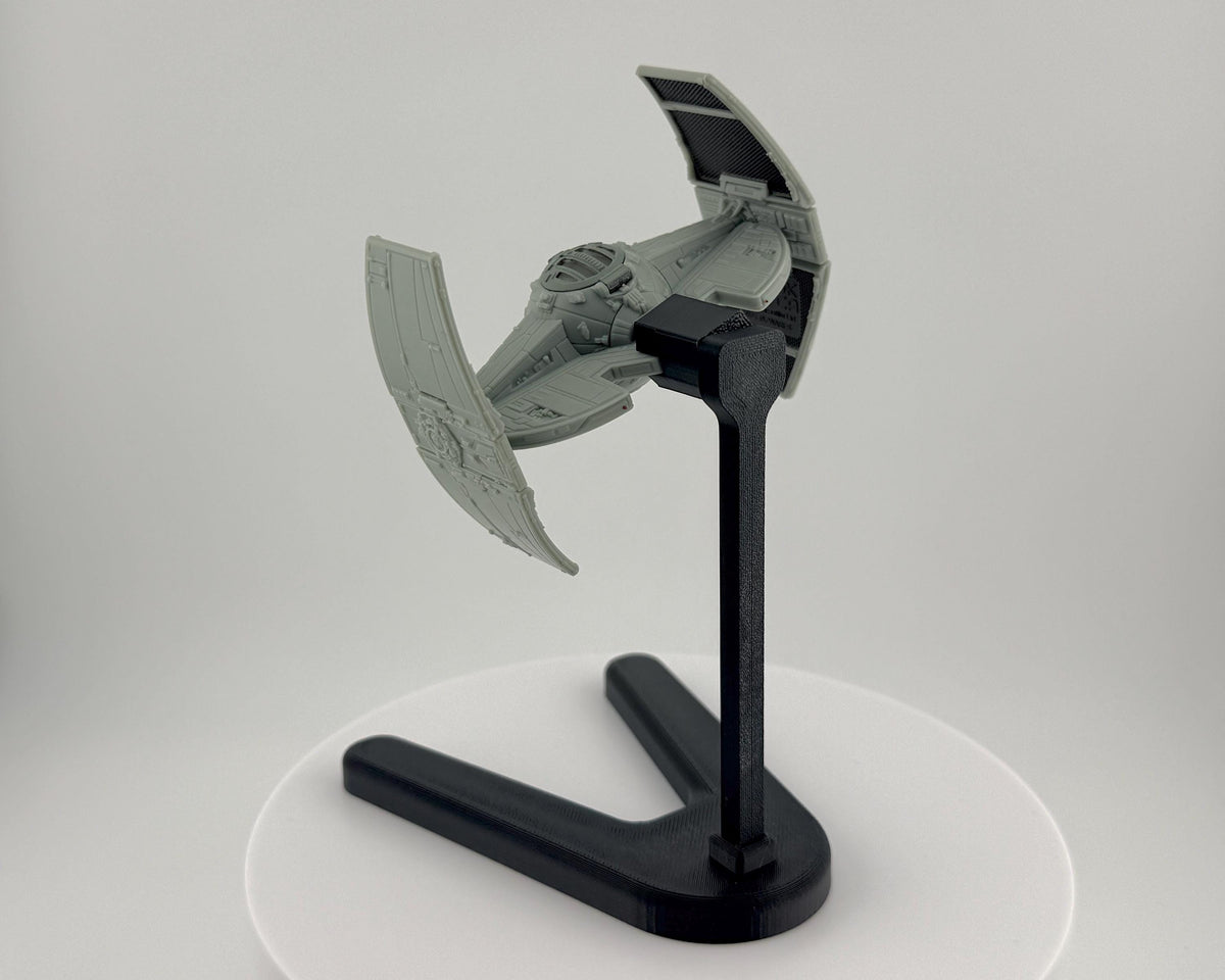 Tie Advanced Prototype Flight Stand for Micro Galaxy Squadron | Cosmic Swap Display Stand Packs
