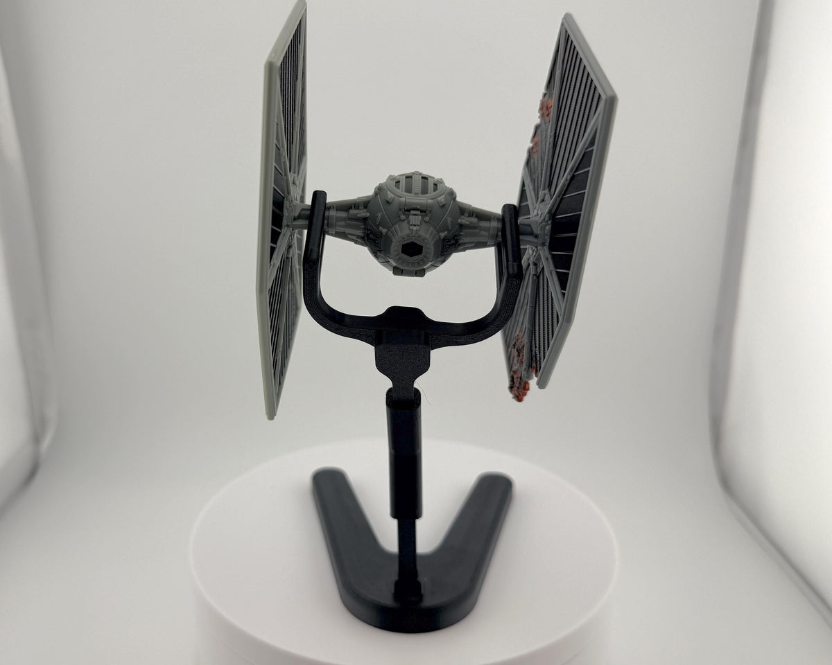 TIE Fighter Flight Stand – Cosmic Swap Modular Display System for Micro Galaxy Squadron | Fixed-Height, Multi-Height, and Dynamic Packs