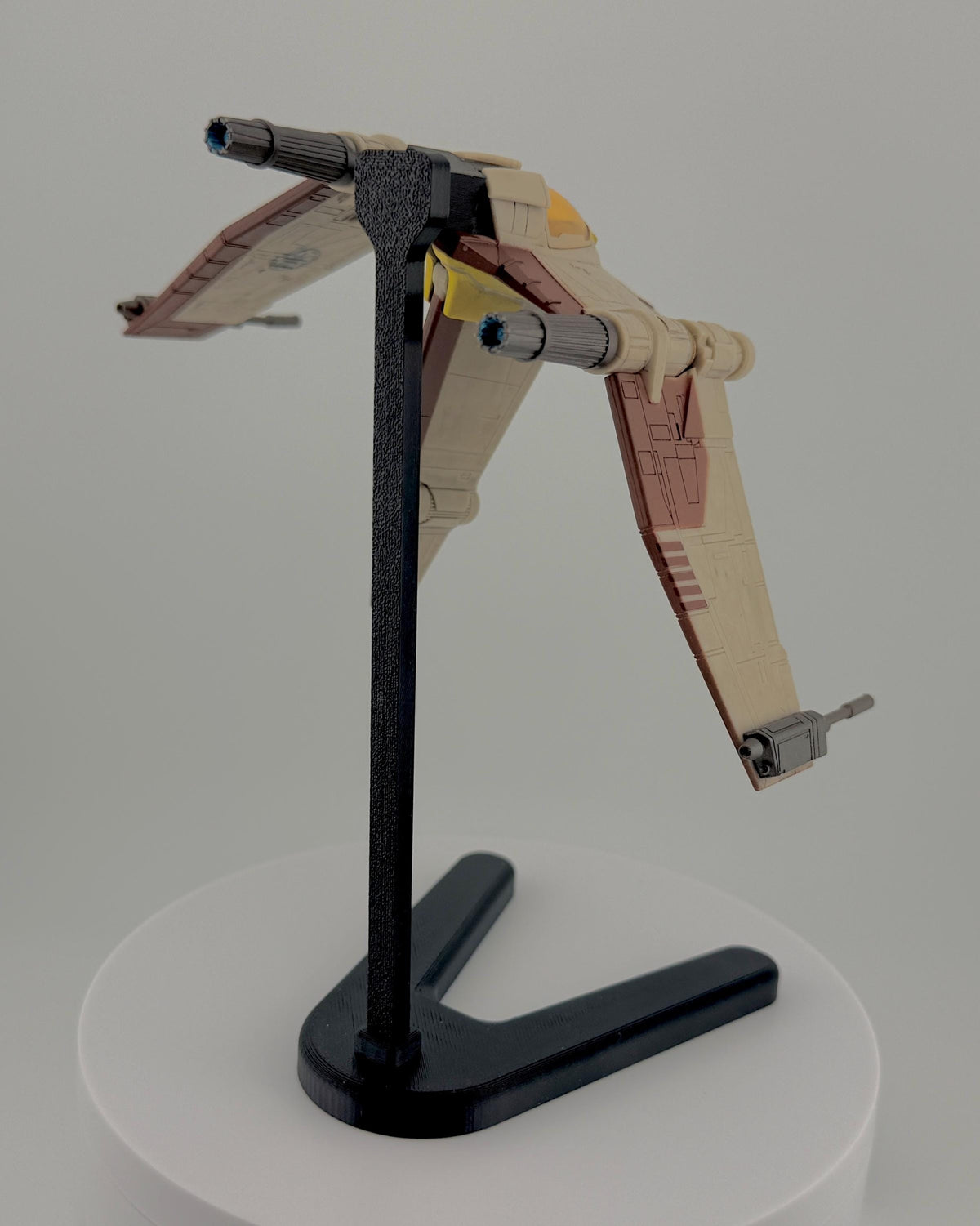 V-19 Torrent Starfighter Flight Stand for Micro Galaxy Squadron | Cosmic Swap Display Stand Packs