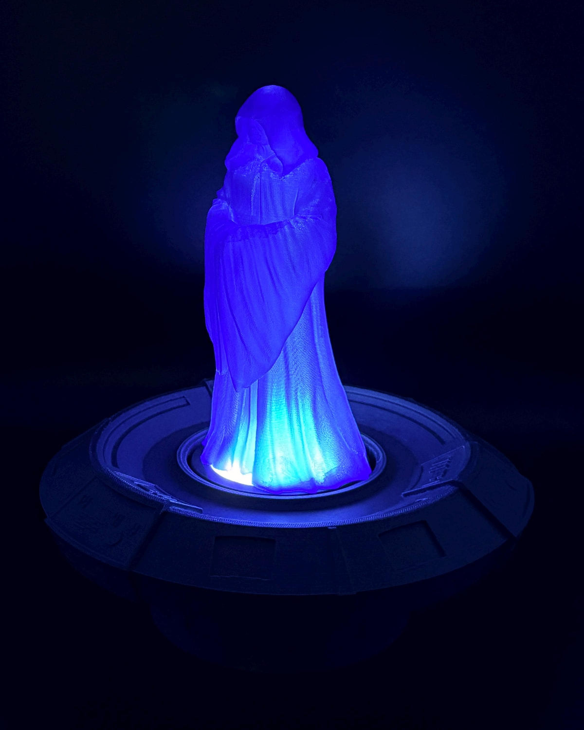 Darth Sidious Inspired Hologram Display Piece | 1:12 Scale Holotable for Black Series | Custom 3D Printed Display | Limited Run