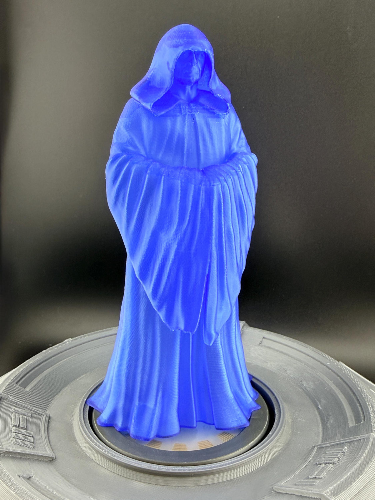 Darth Sidious Inspired Hologram Display Piece | 1:12 Scale Holotable for Black Series | Custom 3D Printed Display | Limited Run