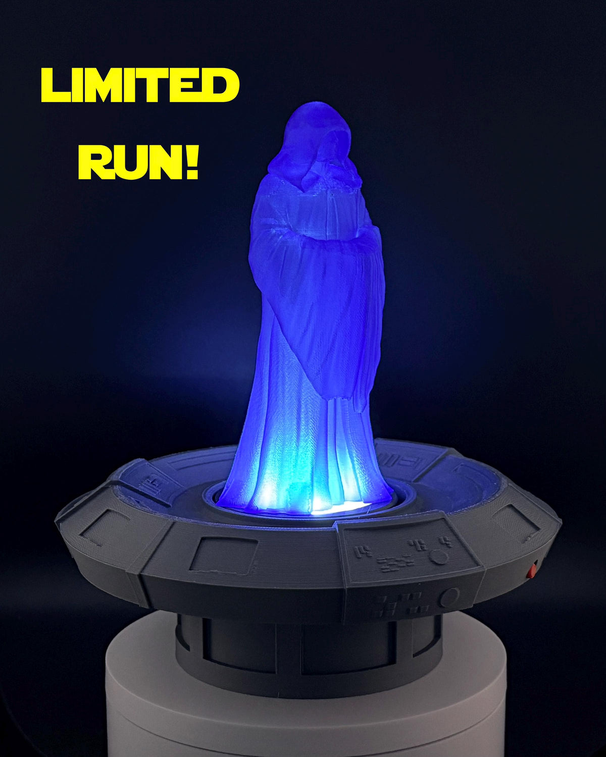 Darth Sidious Inspired Hologram Display Piece | 1:12 Scale Holotable for Black Series | Custom 3D Printed Display | Limited Run