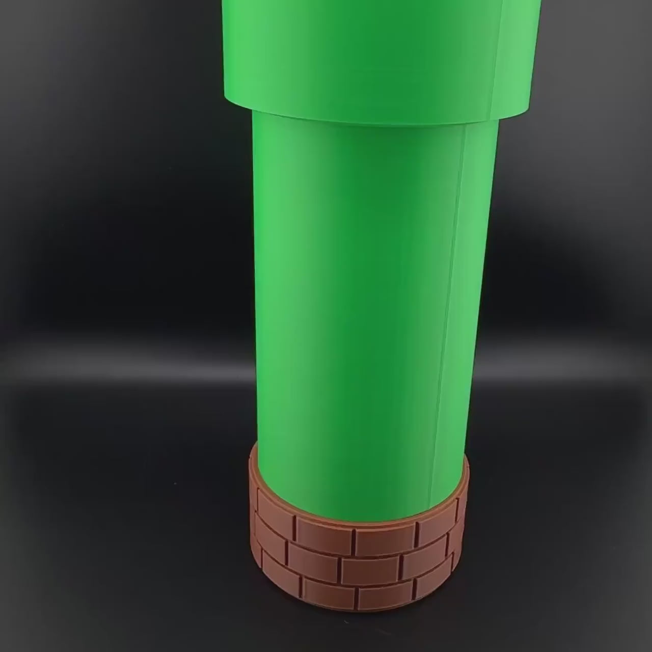 Secret Warp Pipe Container – 3D Printed Hidden Stash Box – Retro Game-Inspired Decor – Inspired by Super Mario | Rainbow Pride