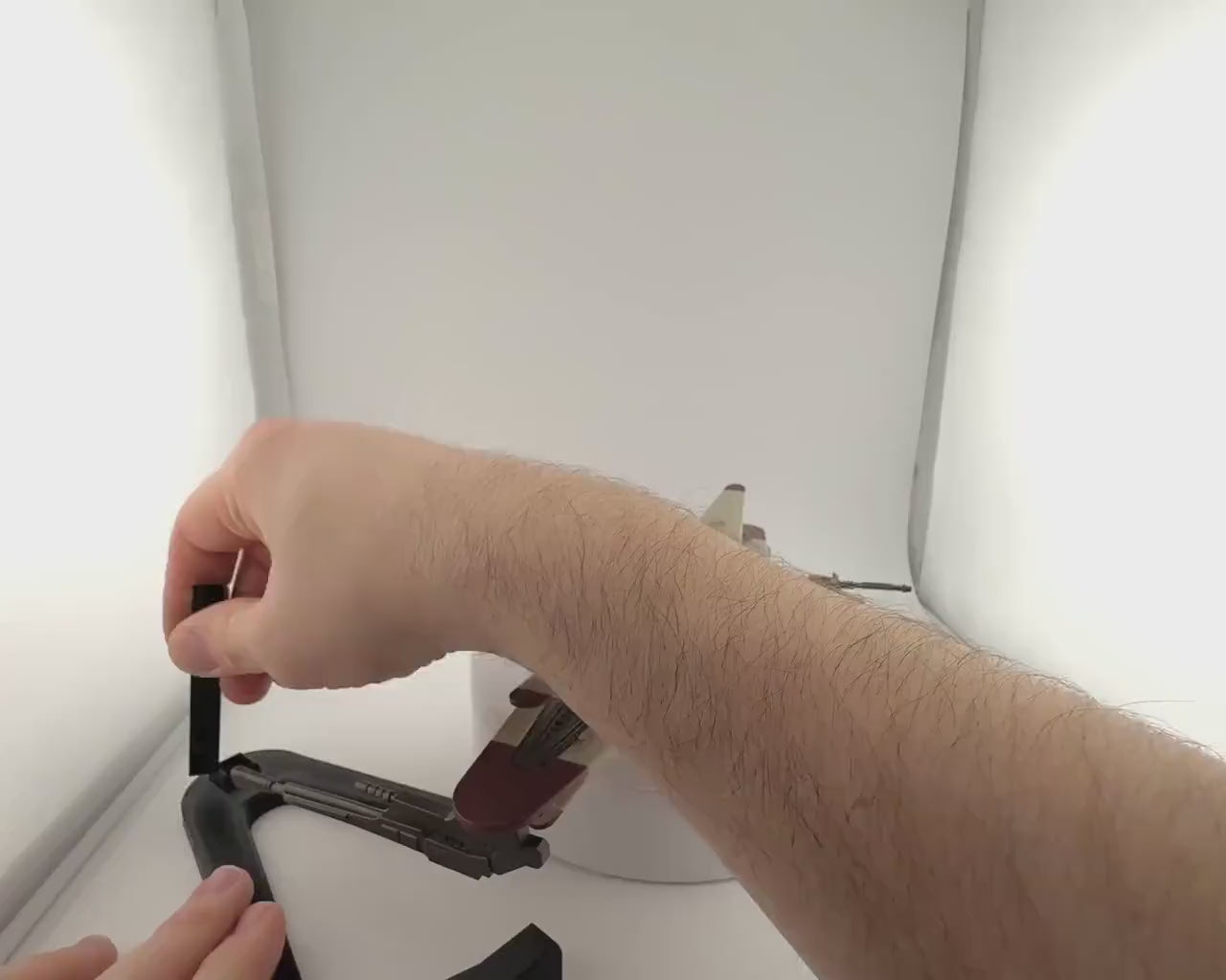 ARC-170 Flight Stand for Micro Galaxy Squadron | Cosmic Swap Flight Stands | Fixed-Height, Multi-Height, Dynamic Packs| Durable Flight Stand