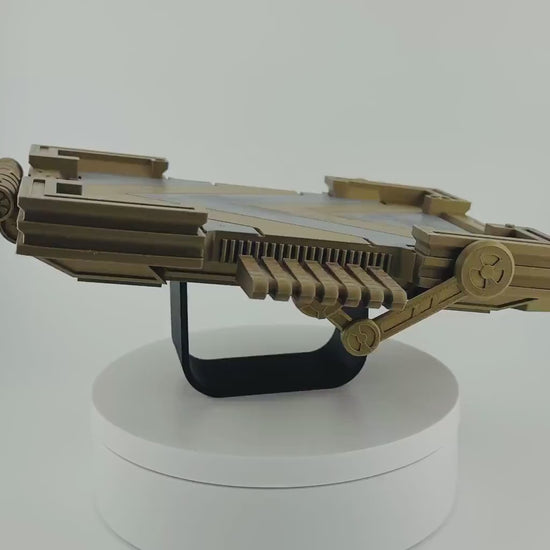 Mustafar Platform for Star Wars the Black Series | Duel on Mustafar Diorama 1/12 Scale | Black Series Display Stand | Landspeeder Luke