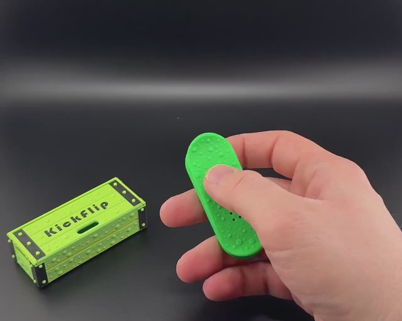 Kickflip Magnetic Skateboard Fidget | 3D Printed Fidget | Various Styles and Colors | Skateboard Deck Toy | Skateboard Tricks