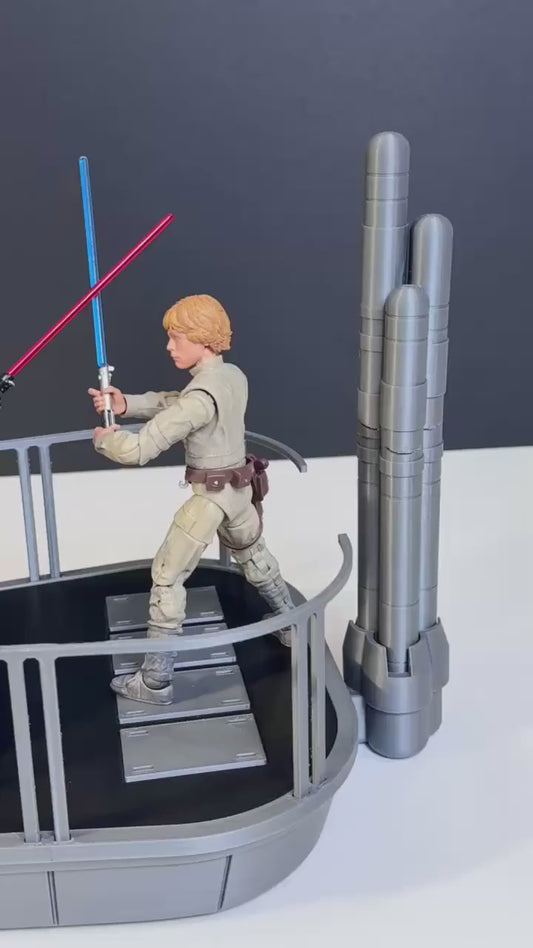 Bespin Duel Display Set for Star Wars The Black Series 6 Inch Scale Figures Designed by Landspeeder Luke