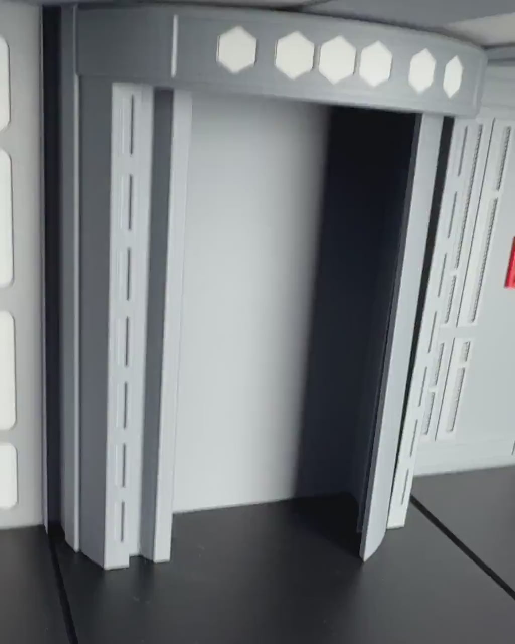 Death Star Station Stacker Display for Star Wars The Black Series 3D Printed Figure Display for Star Wars 1/12 Scale A New Hope Figures