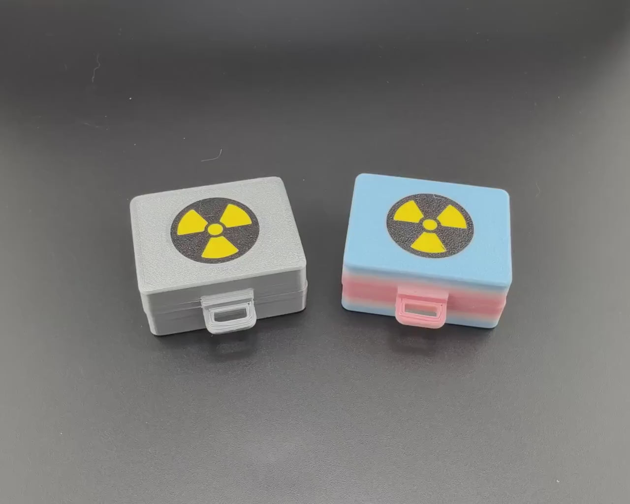 Nuke Briefcase Clicker Toy – Loud Mechanical Switch Fidget – Spy Toy, Desk Fidget, Stress Relief Gadget, Novelty Gift for Adults