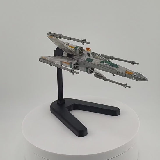 X-Wing Flight Stand STL File | Modular Display Stand for Micro Galaxy Squadron | Cosmic Swap Flight Stands Digital Download