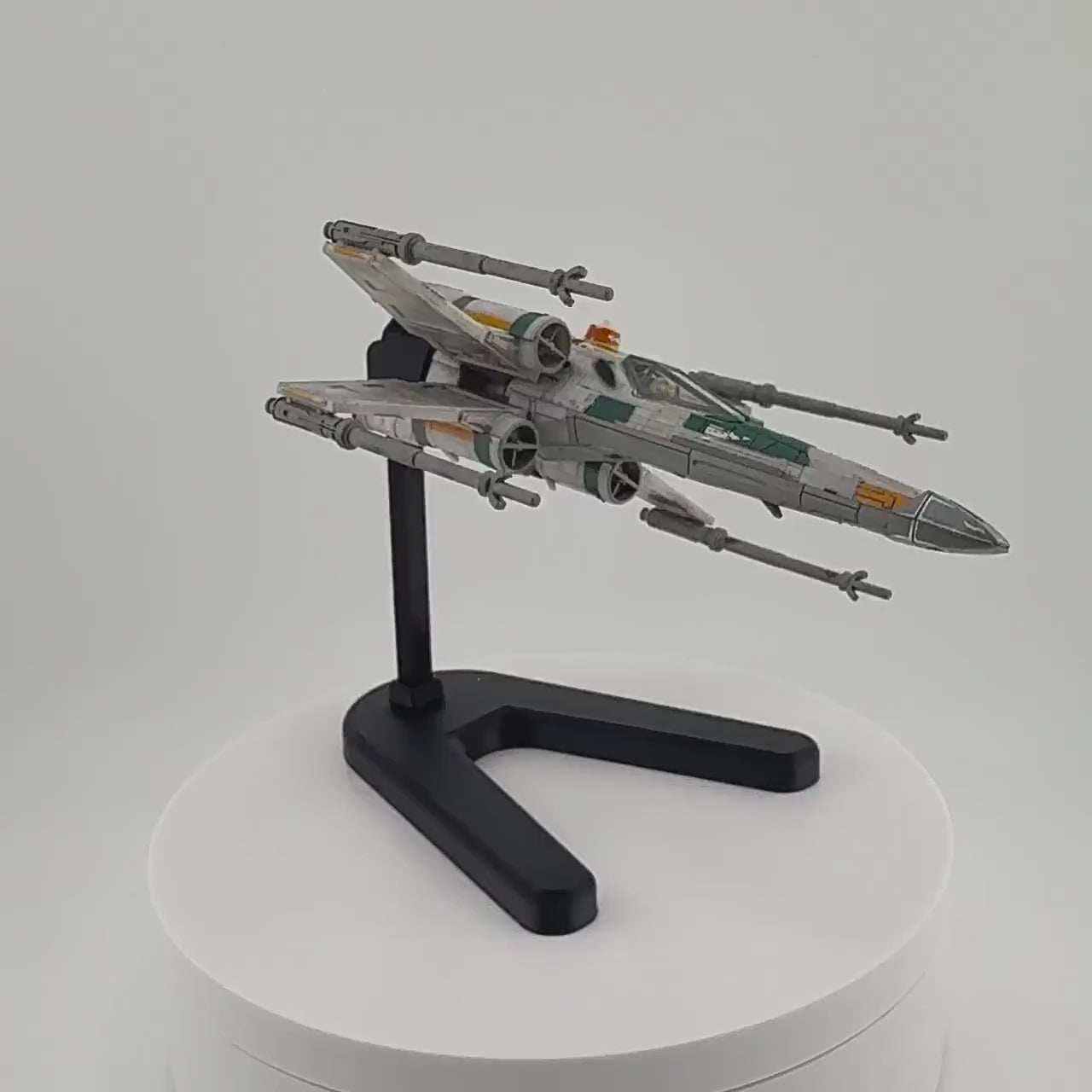 X-Wing Flight Stand – Cosmic Swap Modular Display System for Micro Galaxy Squadron | Rotating / Adjustable / Dynamic Packs