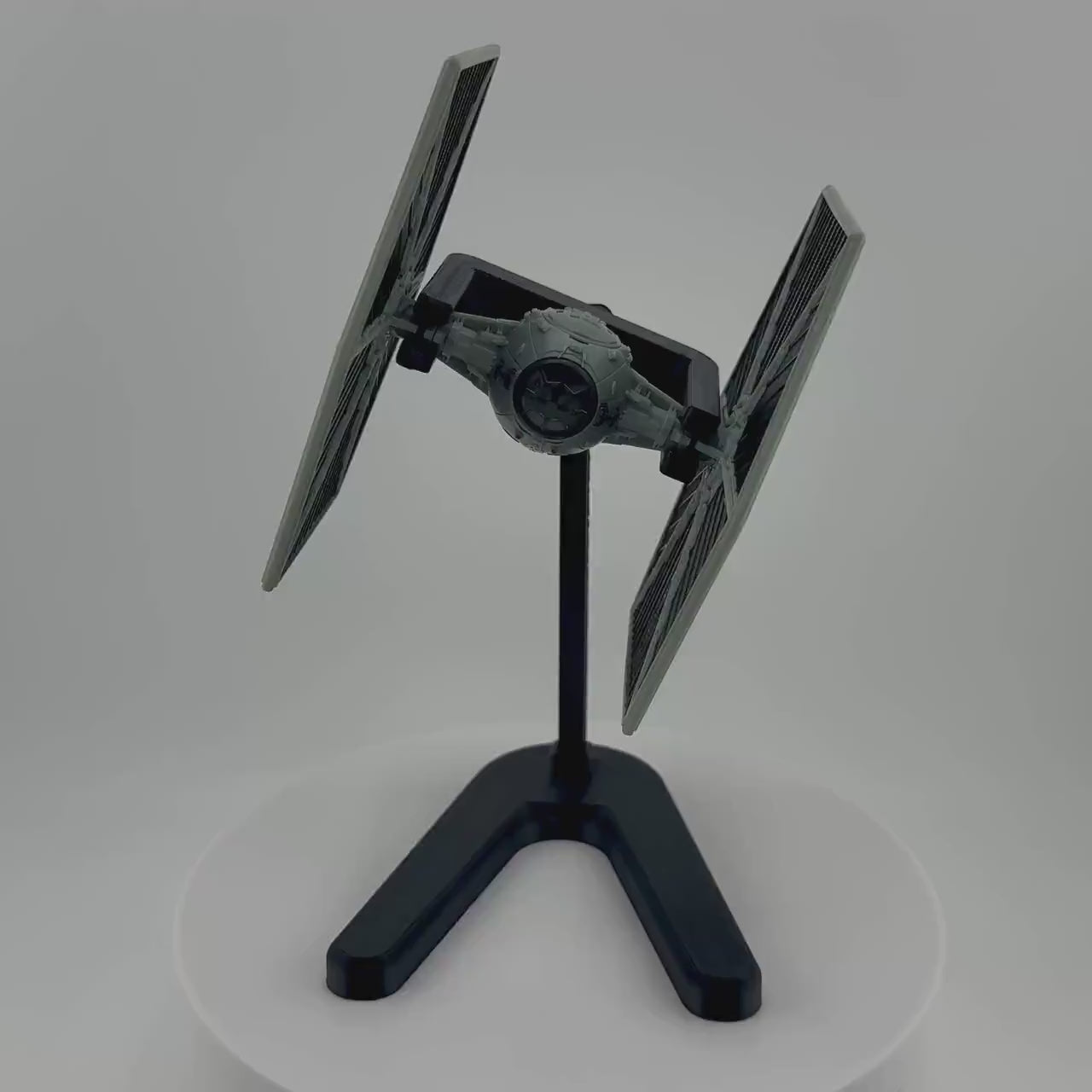 TIE Fighter Flight Stand STL File | Modular Display Stand for Micro Galaxy Squadron | Cosmic Swap Flight Stands Digital Download