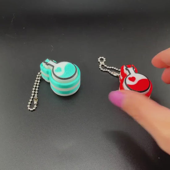 Love Potion Clicker Toy –Clicky Loud Mechanical Switch Fidget –Stress Relief Desk Toy, Anxiety Fidget, Cute Novelty Gift, Office Desk Fidget