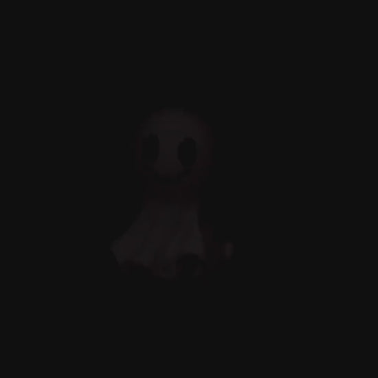 Gentile Ghost Headphone Stand - Cute 3D Printed Headphone Holder, Spooky Headphone Holder, 3D Printed Gamer Gift, Unique Tech Accessory