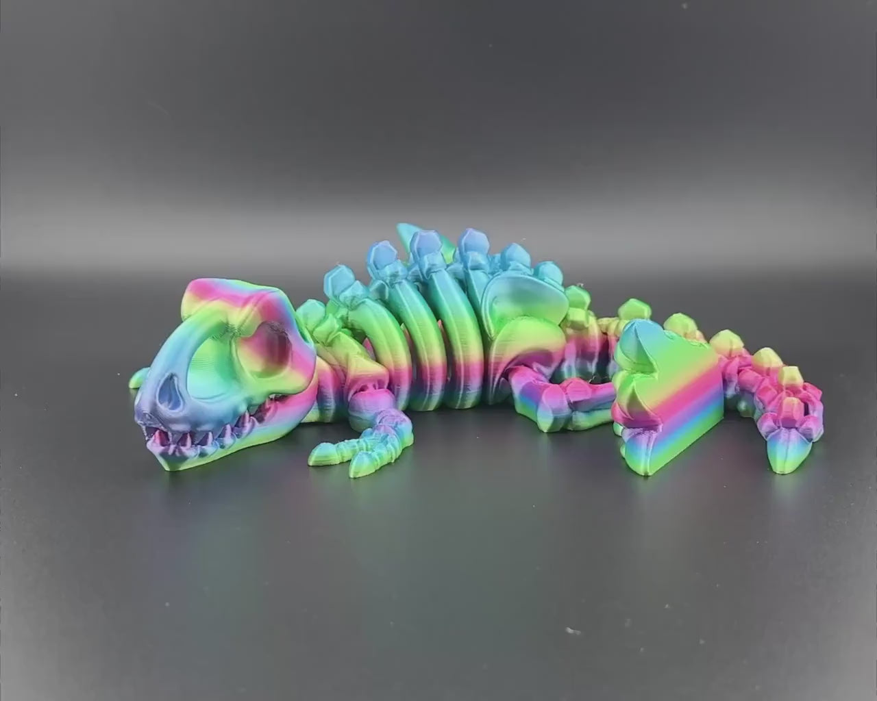 T-Rex Large Fidget Friend Flexi Articulated Sensory Fidget 3D Printed Animal Wiggle Stocking Stuffer Teacher Gift Tyrannosaurus Therapy Toy
