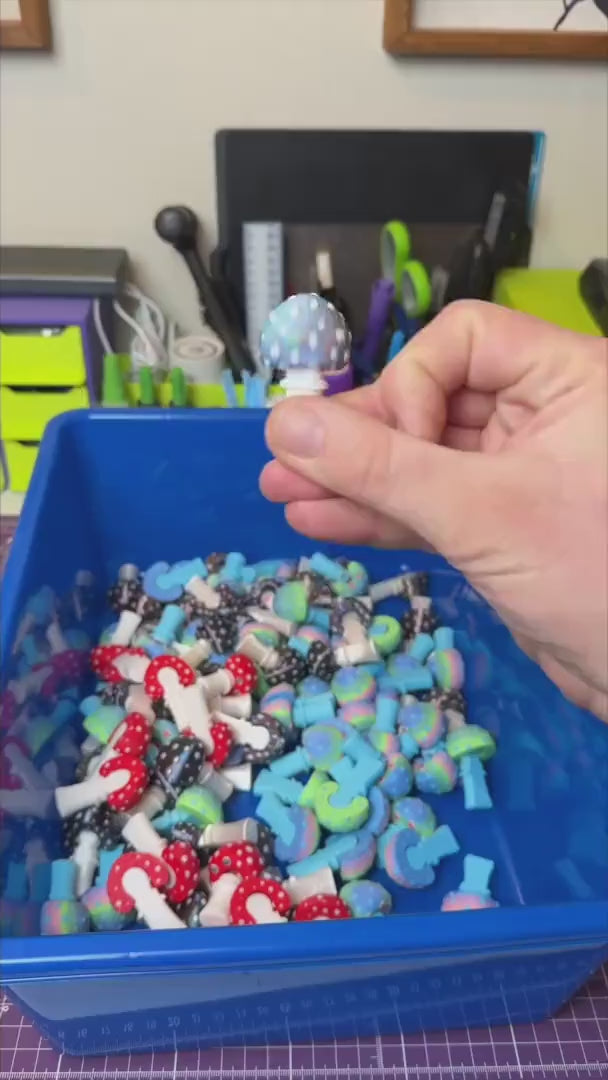 Articulating Mushroom Fidget Toy: 3D Printed FunGuys Gift Set